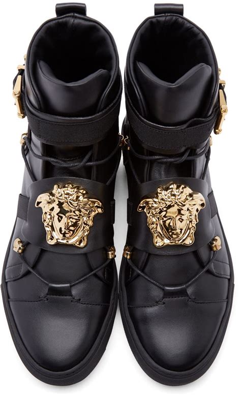 versace shoes medusa men|Versace Medusa boots.